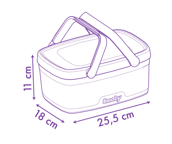 Smoby Stitch 2in1 Picnic Basket