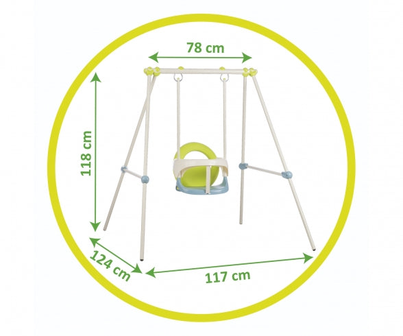 Smoby Metal Baby Swing